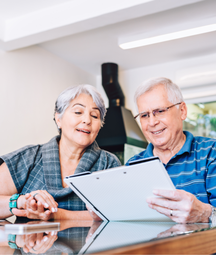 séniors qui se renseignent