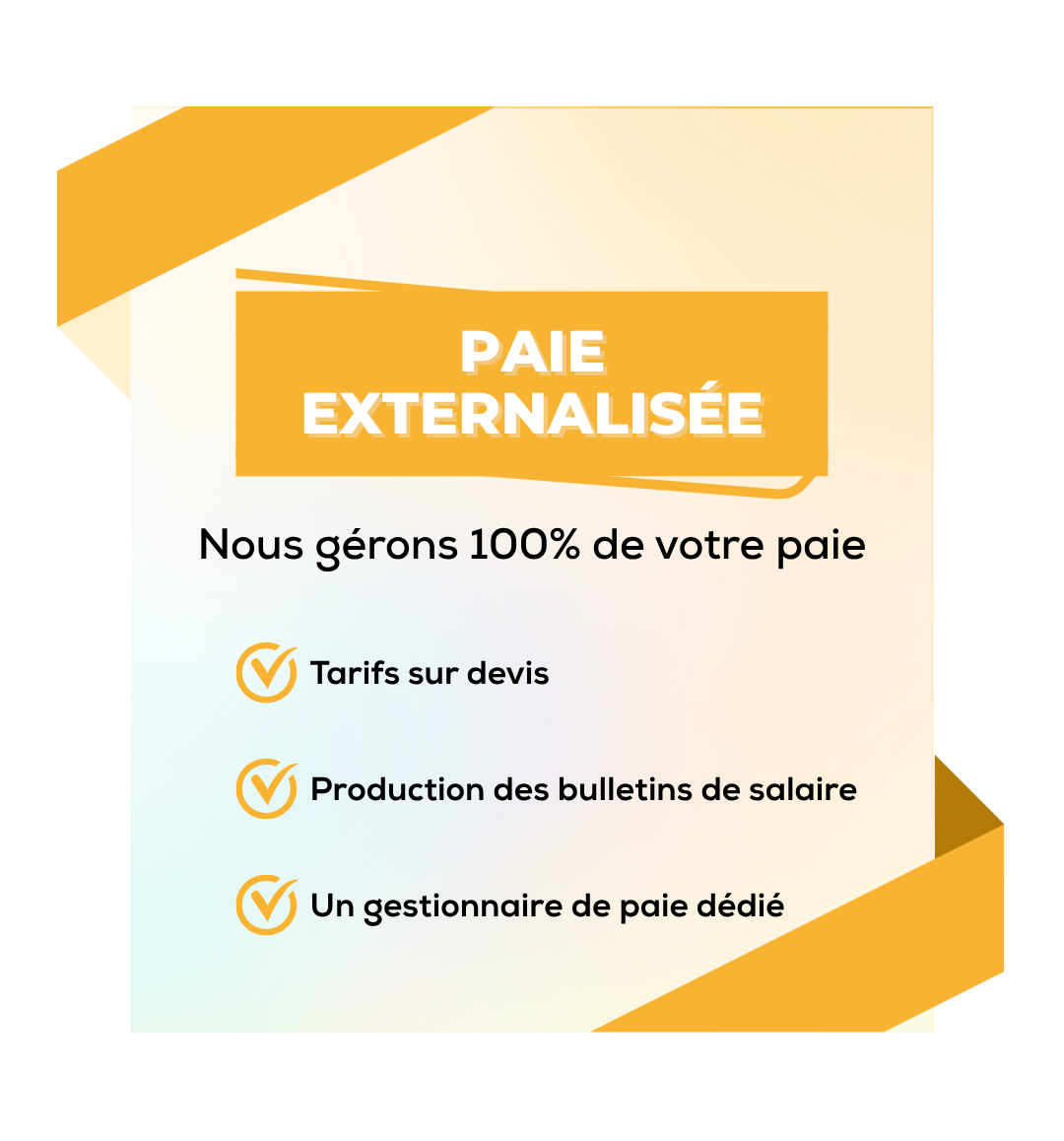 Paie externalisée