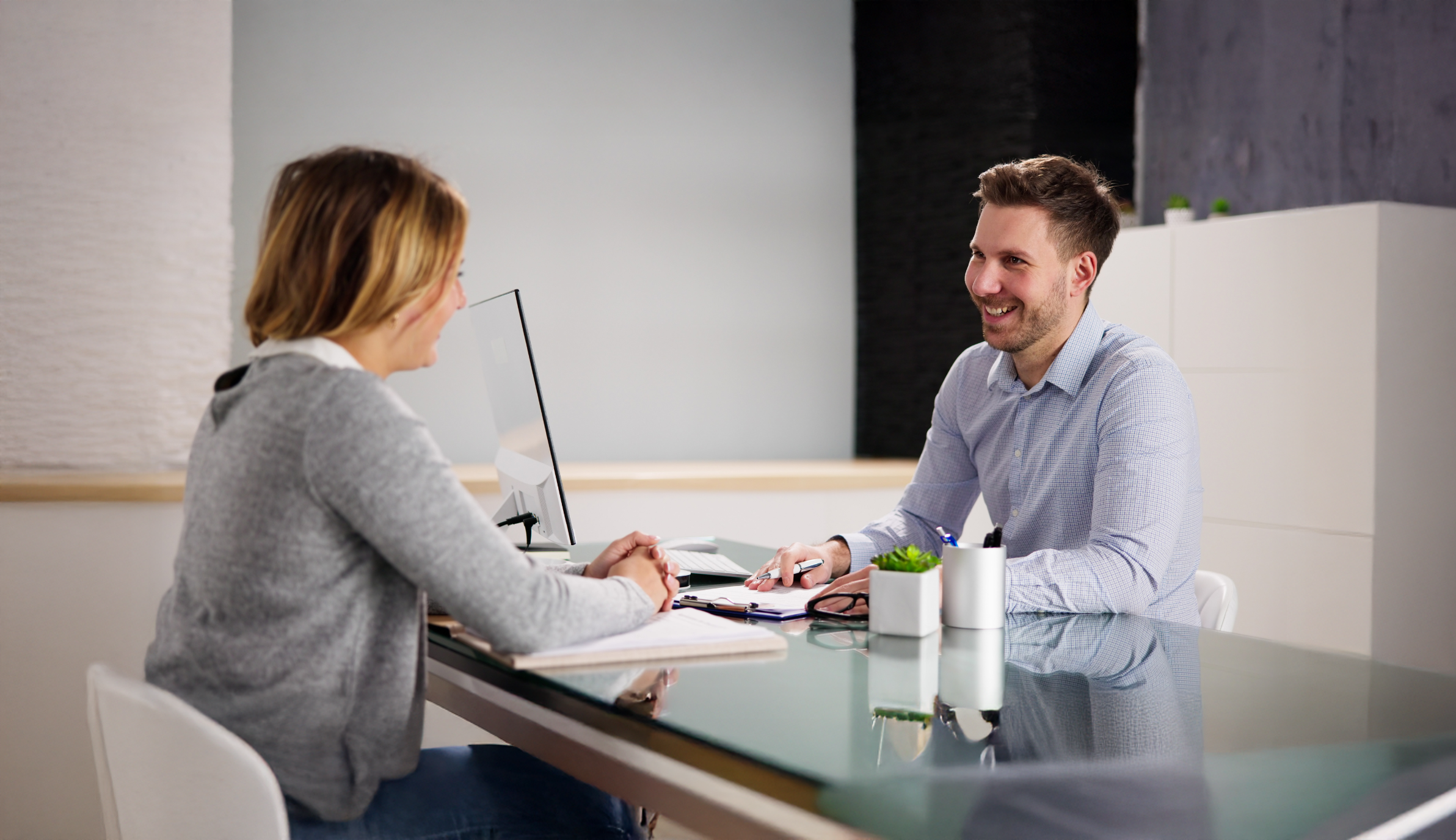 Rendez-vous client avec un comptable